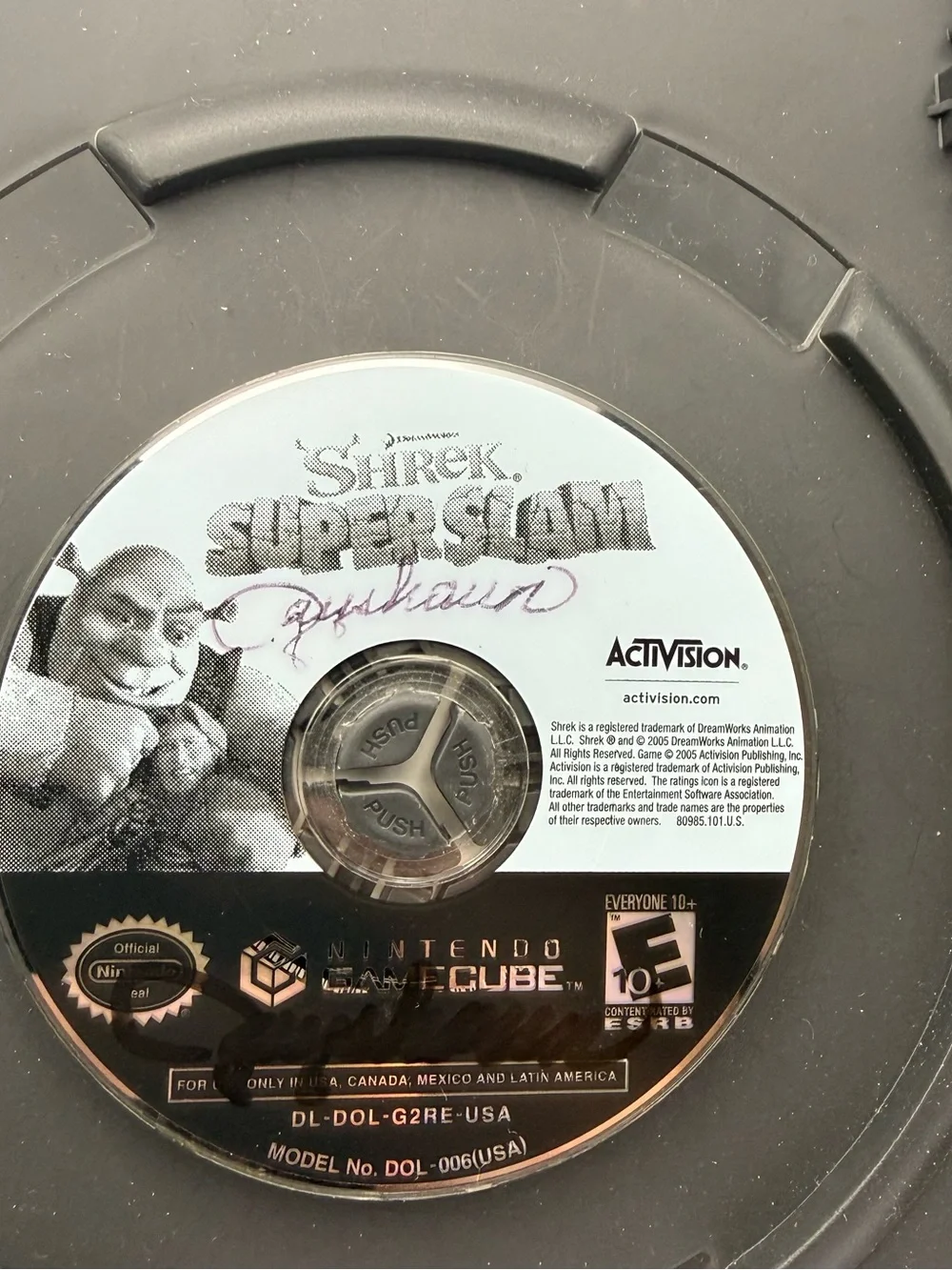 Shrek SuperSlam (Nintendo GameCube) - Green Cover